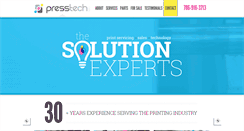 Desktop Screenshot of presstechllc.com